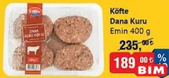 EMİN KÖFTE DANA KURU 400 G